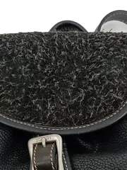 Vorschaubild 4 von Damen Umhängetasche Schwarz Casual mit Fellbesatz