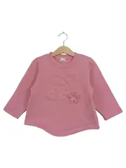 Vorschaubild 1 von Kinder Pullover Gr. 92 Rosa Langarm Casual Florales Muster