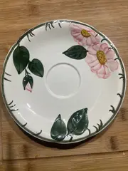 Vorschaubild 2 von Unterteller Wild-Rose Weiß Blumen Vintage Klassisch Elegant