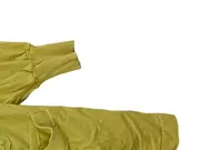 Vorschaubild 3 von Damen Strickjacke Gelb Casual Einheitsgröße Cardigan