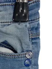 Vorschaubild 3 von Cargohose Jeans Kinder Gr. 86 Blau Jogger Cargo