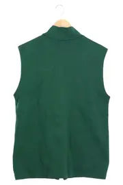 Vorschaubild 2 von Damen Leichte Weste Gr. 38/M Grün Baumwolle Elegant Casual