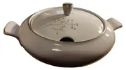 Vorschaubild 1 von Suppenterrine Porzellan Retro Abstrakt Weiß 25 cm