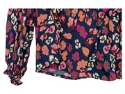 Vorschaubild 5 von Collection Damen Bluse Langarm Rüschen Blumenmuster Gr. 40