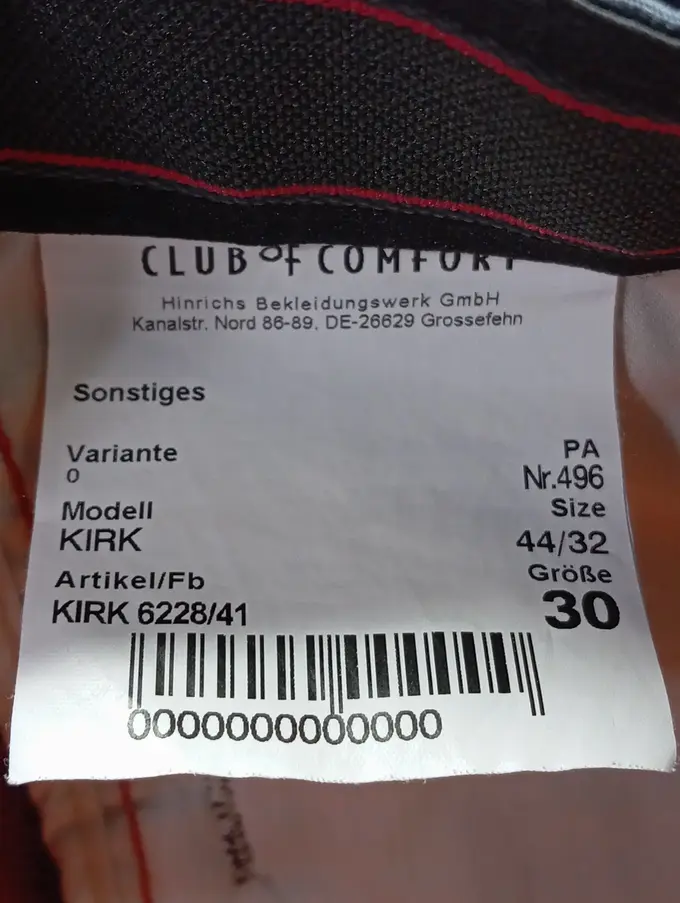 CLUB OF COMFORT Stoffhose Bild 4