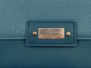 Vorschaubild 3 von Damen Geldbörse Petrol Leder Elegant Portemonnaie
