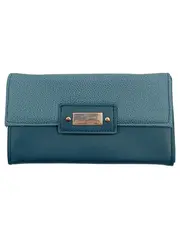 Vorschaubild 1 von Damen Geldbörse Petrol Leder Elegant Portemonnaie