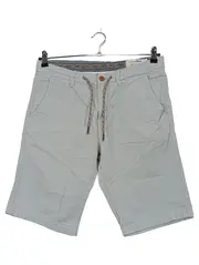Vorschaubild 1 von Denim Herren Chino Shorts Slim Fit Gr. M/W32 Grau Gestreift