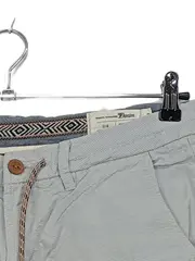 Vorschaubild 4 von Denim Herren Chino Shorts Slim Fit Gr. M/W32 Grau Gestreift