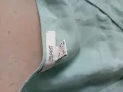 Vorschaubild 3 von Damen Leinen Bluse Gr. 38 Grün Casual 3/4-Arm