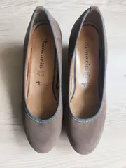 Vorschaubild 5 von Keilpumps Damen Gr. 38 Braun Leder Touch it Wedge