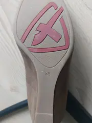 Vorschaubild 4 von Keilpumps Damen Gr. 38 Braun Leder Touch it Wedge