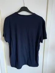 Vorschaubild 2 von Herren T-Shirt Blau Gr. 42/XXS Baumwolle Casual