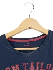 Vorschaubild 4 von Herren T-Shirt Blau Gr. 42/XXS Baumwolle Casual