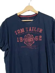 Vorschaubild 3 von Herren T-Shirt Blau Gr. 42/XXS Baumwolle Casual