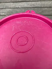 Vorschaubild 3 von Behälter mit Deckel 500ml rund pink weiß Frischhaltedose
