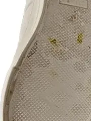 Vorschaubild 7 von Damen Sneaker Low Weiß Gold Gesteppt Gr. 38 Leder-Optik