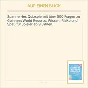 Vorschaubild 3 von Guinness World Records Das Quiz Spiel über 500 Fragen