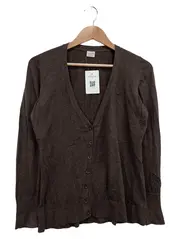 Vorschaubild 1 von Damen Strickjacke Gr. 42/L Braun Klassisch Casual