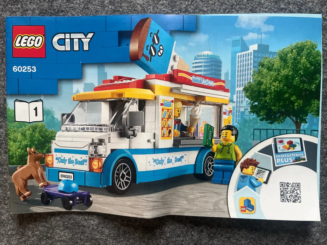LEGO City 60253 Eiswagen Ice Cream Truck Bauset Kinder ab 6