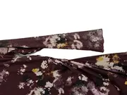 Vorschaubild 3 von Damen Festliches Kleid Blumenmuster Elegant Braun Gr. 40 L