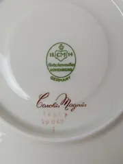 Vorschaubild 3 von Carolus Magnus Teeservice 3 Gedecke Weiß Porzellan Klassisch Elegant