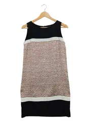 Vorschaubild 1 von Damen Kleid Gr. 38 Elegant Mehrfarbig Grafisches Muster