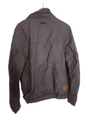 Vorschaubild 2 von Herren Leichte Jacke Gr. M Grau Kapuze Übergangsjacke