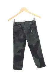 Vorschaubild 2 von Kinder Jeans Regular Fit Gr. 116 Mehrfarbig Camouflage Hose
