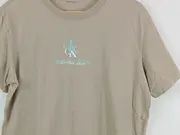 Vorschaubild 5 von Herren T-Shirt Beige Gr. 40/L Casual Logo