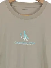 Vorschaubild 4 von Herren T-Shirt Beige Gr. 40/L Casual Logo