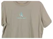Vorschaubild 3 von Herren T-Shirt Beige Gr. 40/L Casual Logo