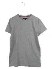 Vorschaubild 1 von T-Shirt Herren Gr. M grau Basic Rundhals Logo