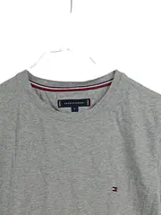 Vorschaubild 4 von T-Shirt Herren Gr. M grau Basic Rundhals Logo