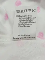 Vorschaubild 4 von Baby Body Gr. 74 Weiß gepunktet Kurzarm Baumwolle