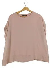 Vorschaubild 1 von Damen T-Shirt Gr. 38 M Rosa Casual Minimalistisch