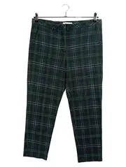 Vorschaubild 1 von Edition Damen Stoffhose Citystyle Gr. 40 kariert grün