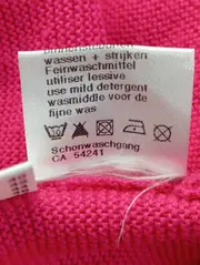 Vorschaubild 5 von Strickjacke Damen Rosa Gr. 40/L Elegant Klassisch Baumwolle Polyacryl