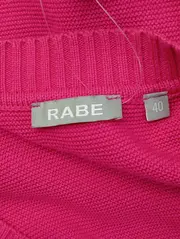 Vorschaubild 3 von Strickjacke Damen Rosa Gr. 40/L Elegant Klassisch Baumwolle Polyacryl