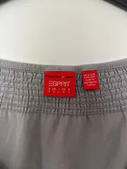 Vorschaubild 5 von Damen Bluse Grau Gr. 38/M Basic Kurzarm