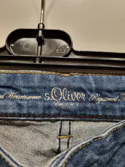 Vorschaubild 6 von Damen Jeans Regular Fit Blau Gr. W28 L25 Baumwolle Stretch