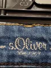 Vorschaubild 7 von Damen Jeans Regular Fit Blau Gr. W28 L25 Baumwolle Stretch