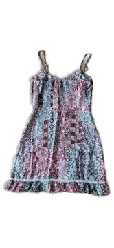 Vorschaubild 2 von Sommerkleid Damen Gr. 36 Boho Ethno Spaghettiträger