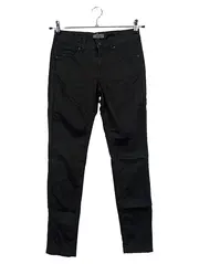 Vorschaubild 1 von Damen Stoffhose Gr. 36 Schwarz Klassisch Elegant