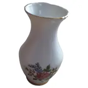 Vorschaubild 1 von Porzellan Kaffeebecher Tasse Weiß Blumen Klassisch
