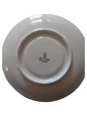 Vorschaubild 2 von Unterteller Teller Weiß Klassisch Porzellan 14cm Goldrand