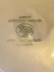 Vorschaubild 3 von Weinlaub Unterteller Porzellan 11 cm Klassisch Weiß