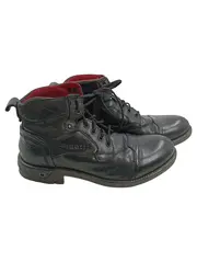 Vorschaubild 3 von Herren Schnürstiefel Leder Schwarz Gr. 43 Casual Winter