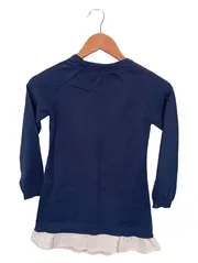 Vorschaubild 2 von MARC O POLO Kinder Strickkleid Gr. 128 Blau Klassisch Casual Baumwolle