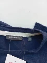 Vorschaubild 3 von MARC O POLO Kinder Strickkleid Gr. 128 Blau Klassisch Casual Baumwolle